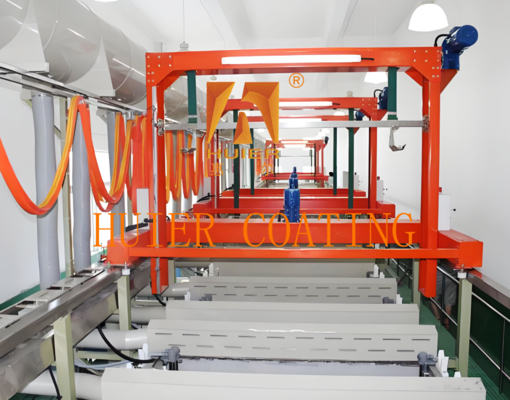 電気スイッチ付き自動車用電圧塗装生産ライン